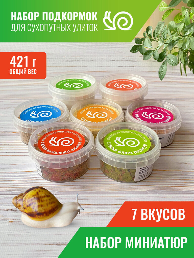 Набор для улиток 4